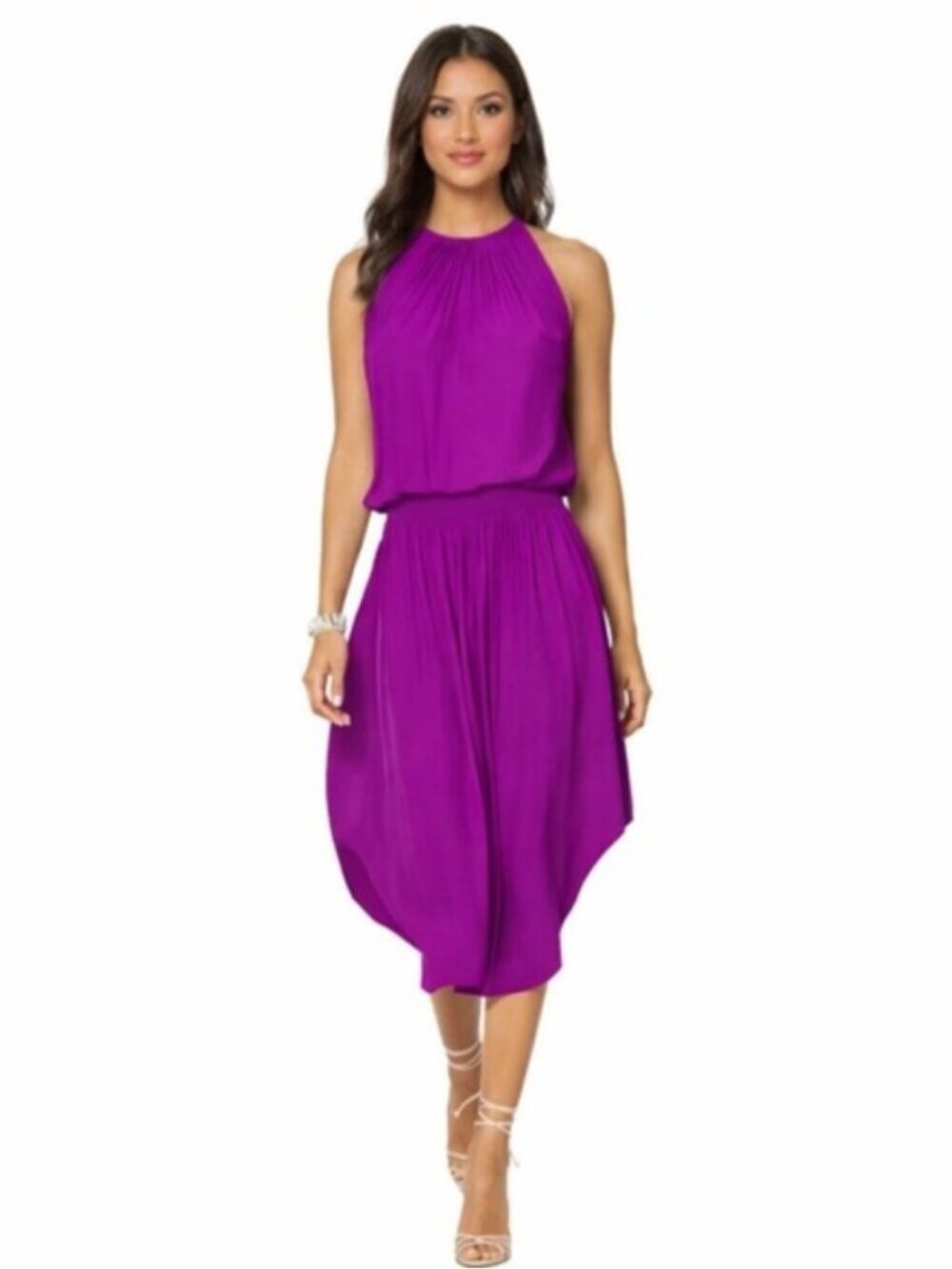NWT Ramy Brook Audrey Sleeveless Midi Dress